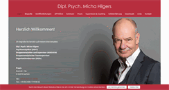 Desktop Screenshot of michahilgers.de